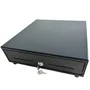 Premier Cajón Portamonedas 330 HQ-B Automático Manual Negro 4 Compartimentos Billetes 8 Gavetas Monedas RJ12 24V